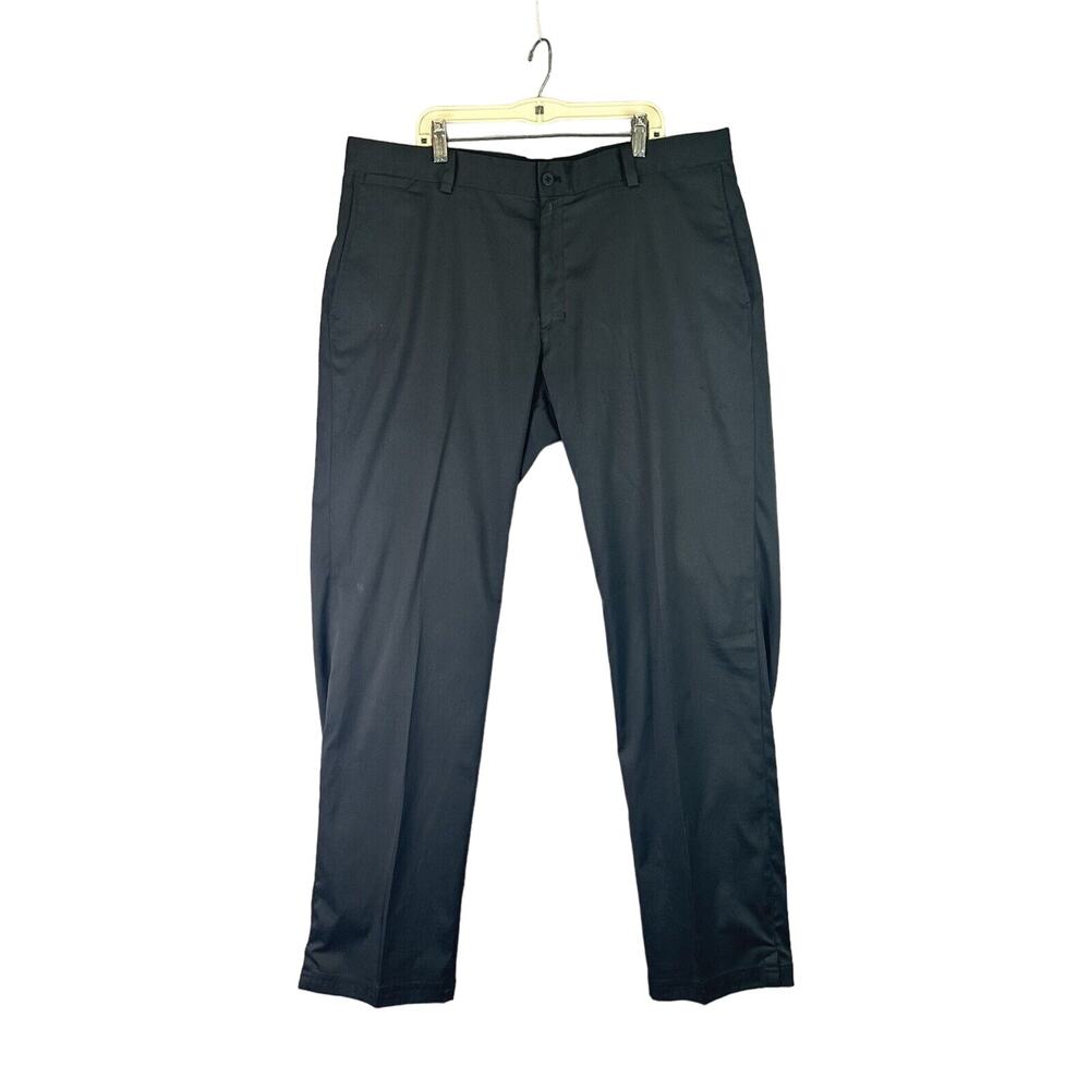 Men's‎ Nike Golf Dri Fit Tour Performance Gray Chino Pants Size 36x32 Athletic